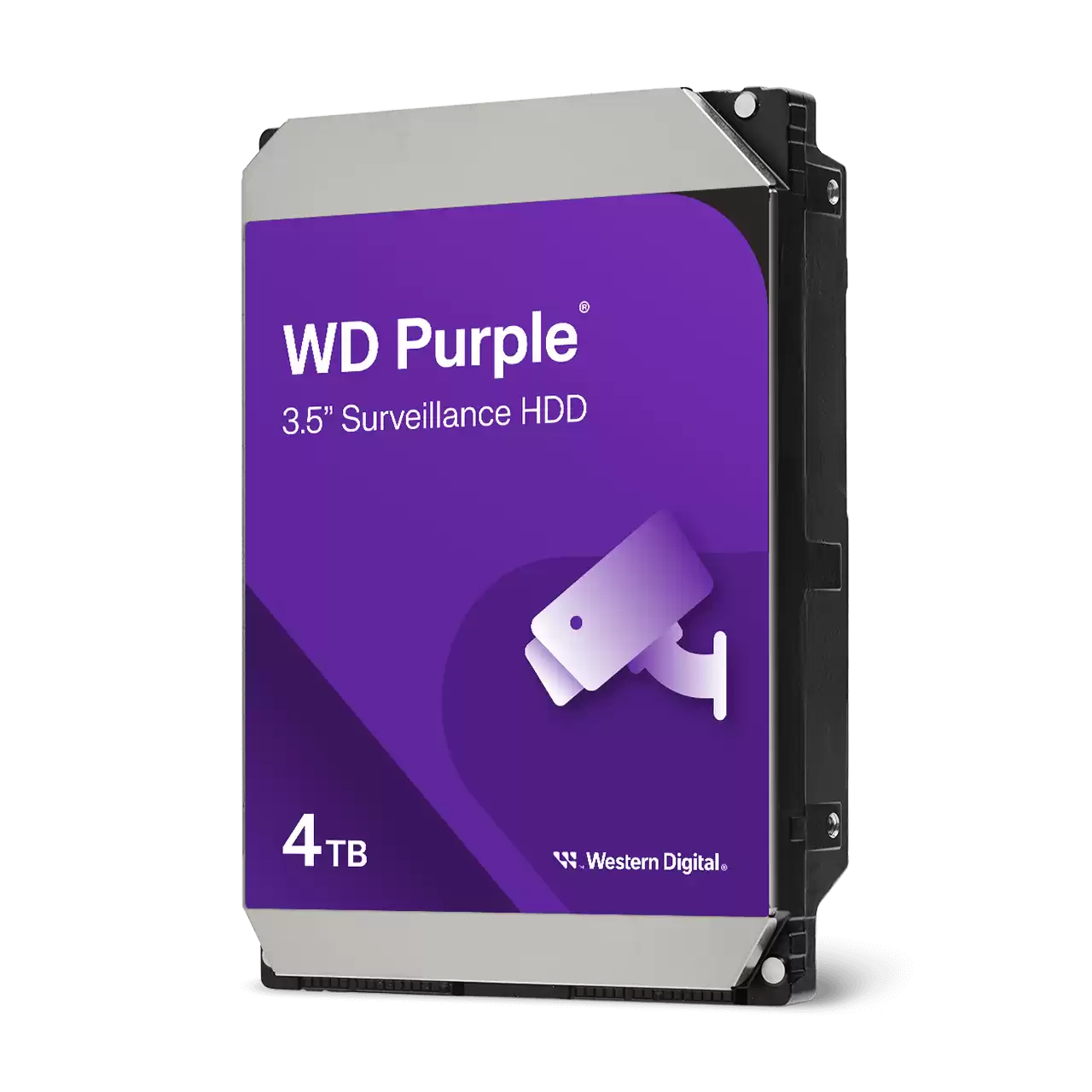 WD Purple Surveillance Hard Drive - 4TB