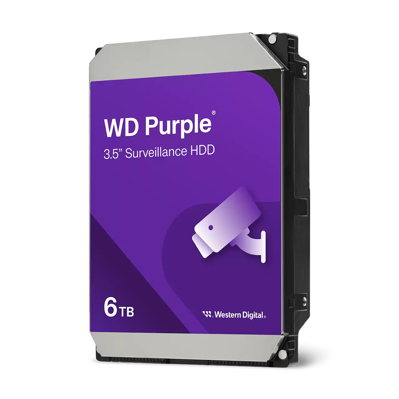 WD Purple Surveillance Hard Drive - 6TB